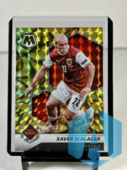 2021-22 Mosaic FIFA RTWCQ Gold Reactive Xaver Schlager #131 Austria